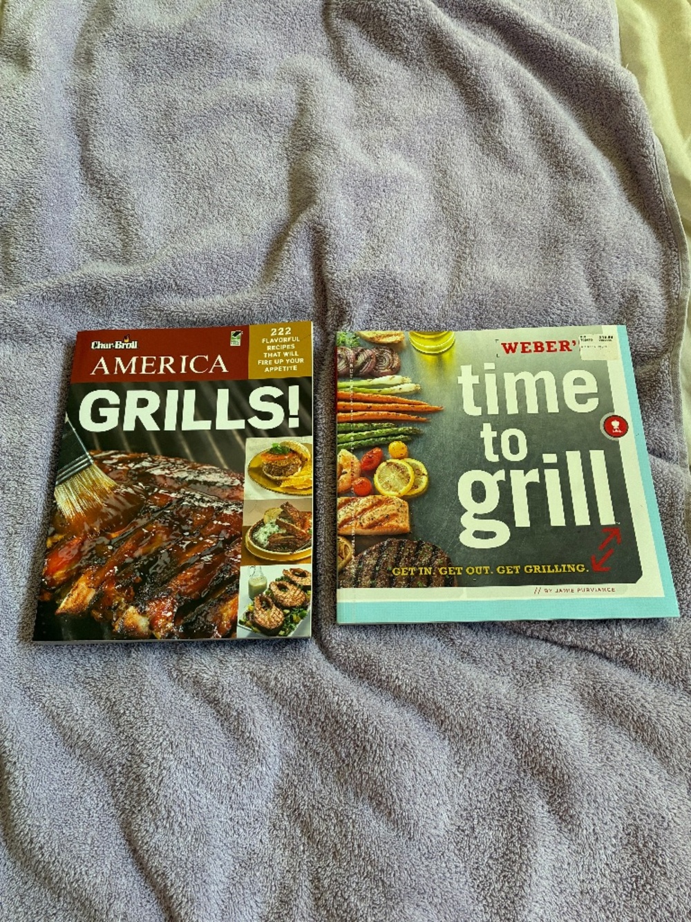 Set of 2 Grilling Cookbooks